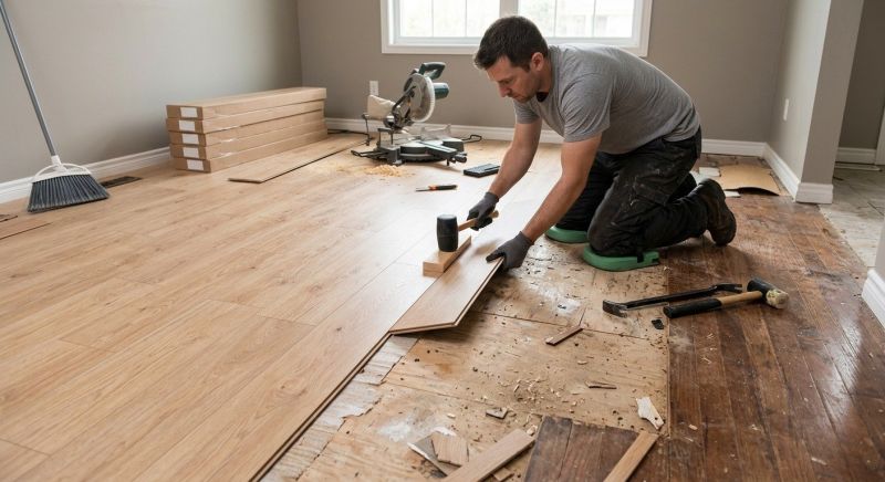 Laminate Flooring Replacement in Warrenton, VA