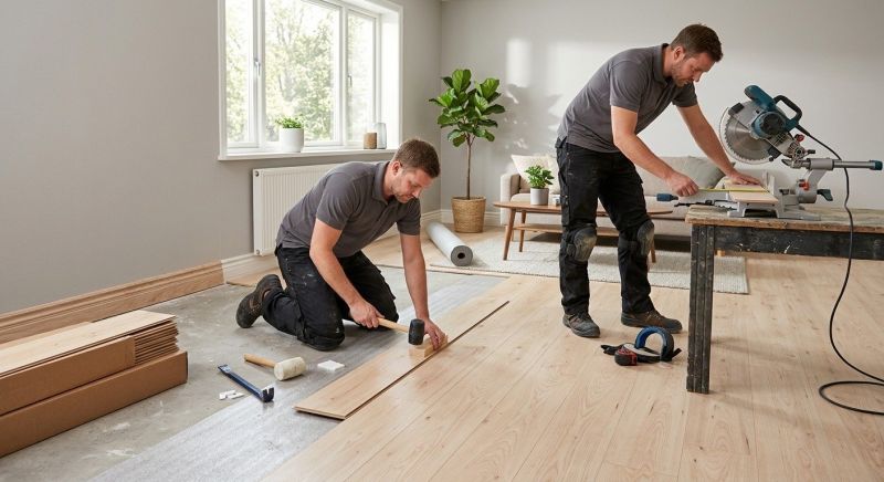 Laminate Wood Installation in Loudoun County, VA