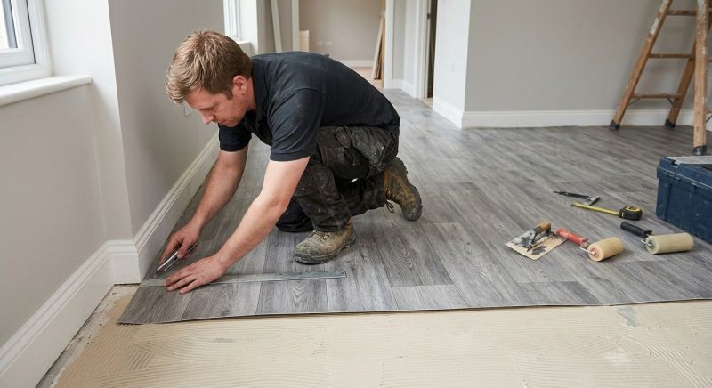 Sheet Vinyl Installation in Loudoun County, VA
