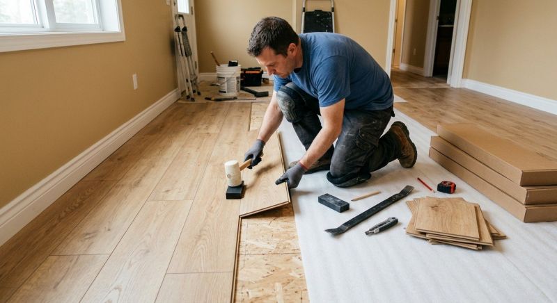 Laminate Floor Installation in Greensboro, NC