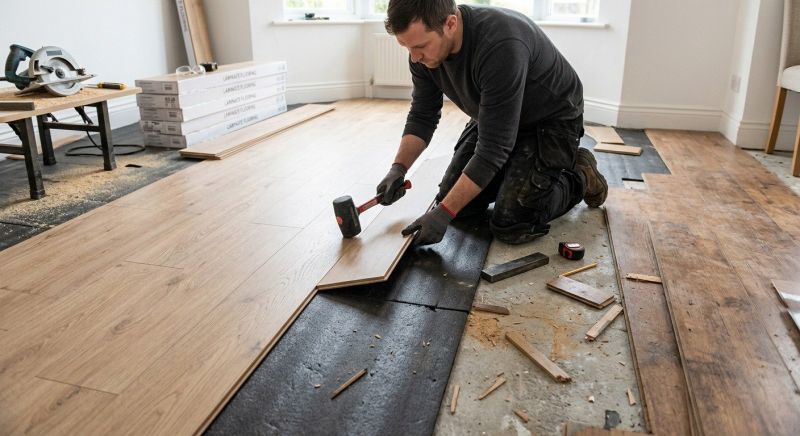 Laminate Floor Replacement in Greensboro, NC