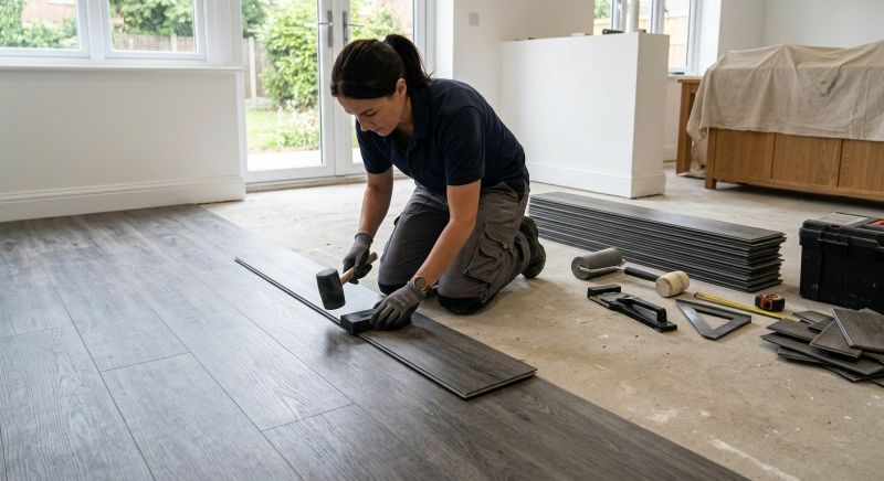 Luxury Vinyl Tile Installation in Longmont, CO