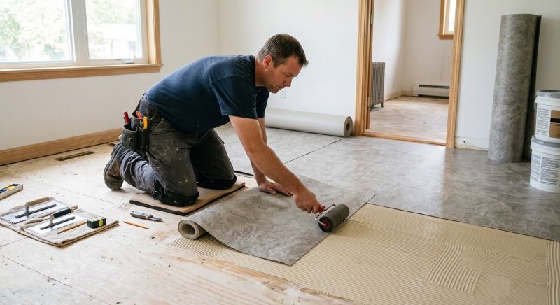Sheet Flooring Installation in Granbury, TX